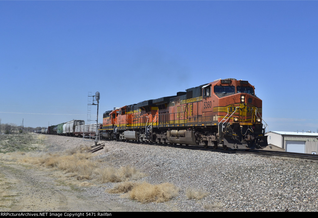 BNSF 5360 - Brush Jnct